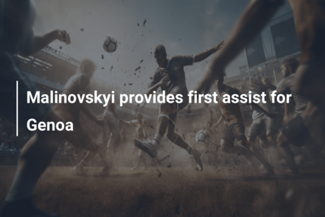 Malinovskyi provides first assist for Genoa