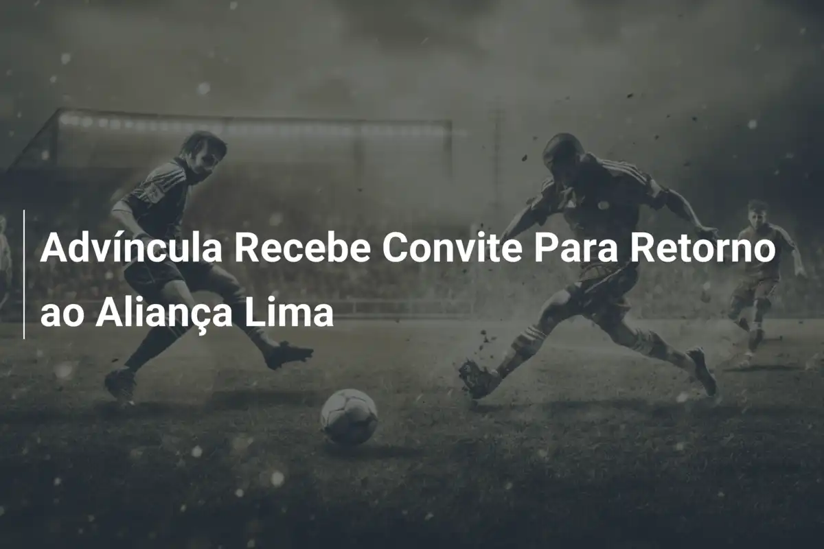 Advíncula Recebe Convite Para Retorno ao Aliança Lima