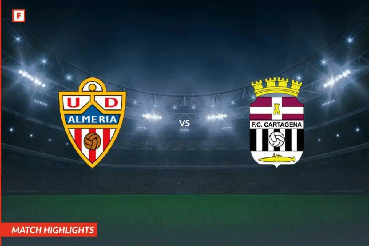 UD Almería - Cartagena goluri și momente importante