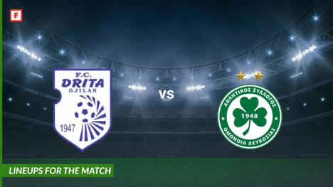 KF Drita contre AC Omonia : compositions pour le match