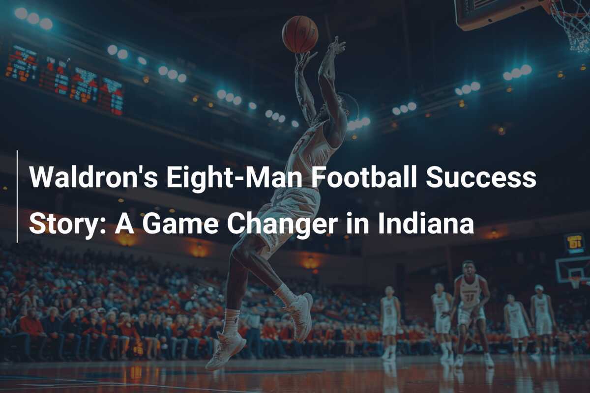 L'histoire à succès du football à huit joueurs de Waldron Un