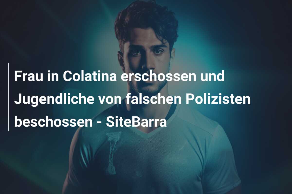 Frau in Colatina erschossen und Jugendliche von falschen Polizisten beschossen – SiteBarra