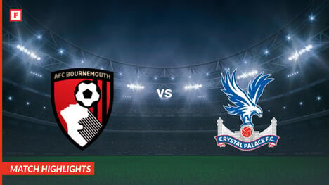 Bournemouth - Crystal Palace gols e destaques