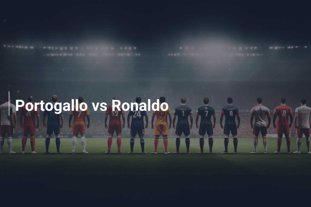 Portogallo vs Ronaldo