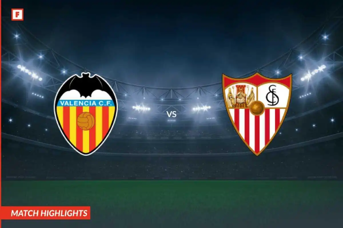 Valencia - Sevilla mål og høydepunkter