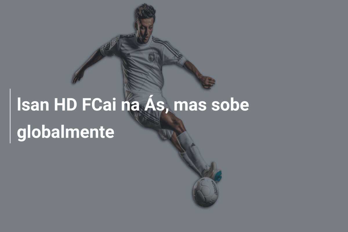 lsan HD FCai na Ás, mas sobe globalmente