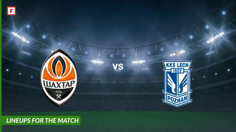 Shakhtar Donetsk contro Lech Poznan: formazioni per la partita