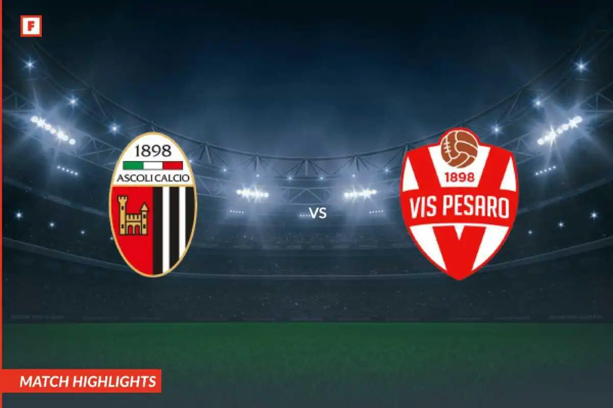 Ascoli Calcio 1898 - Vis Pesaro golovi i naglasci