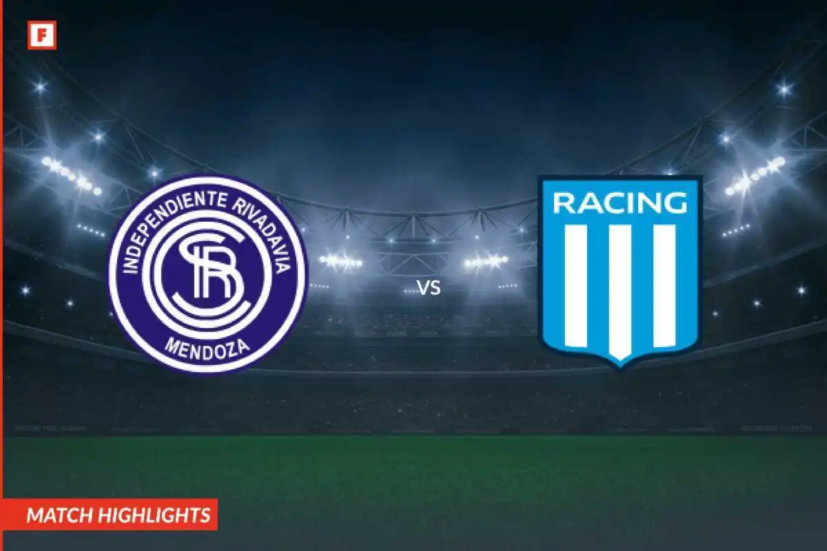 Independiente Rivadavia - Racing Club de Avellaneda goluri și momente importante