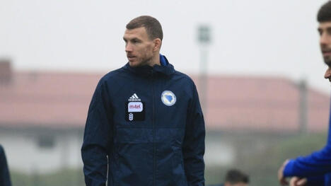 Edin Dzeko: 'Non capisco perché l'Italia abbia festeggiato la vittoria bosniaca e temuto il Galles'