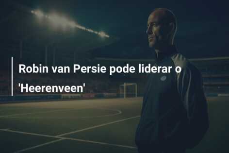 Robin van Persie pode liderar o ‘Heerenveen’