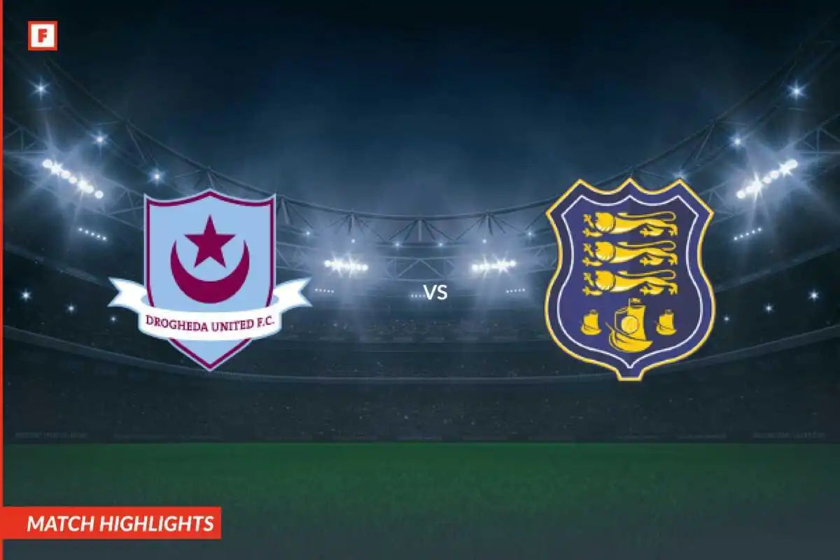 Drogheda United - Voterska voda golovi i naglasci