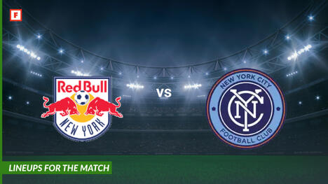New York Red Bulls ปะทะ New York City: รายชื่อผู้เล่นสำหรับการแข่งขัน