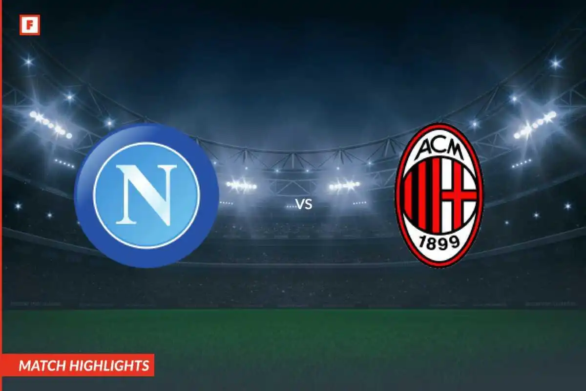 Napoli - Milan mål og høydepunkter
