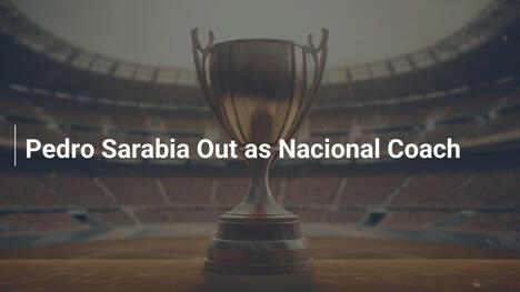 Pedro Sarabia verlässt Nacional als Trainer