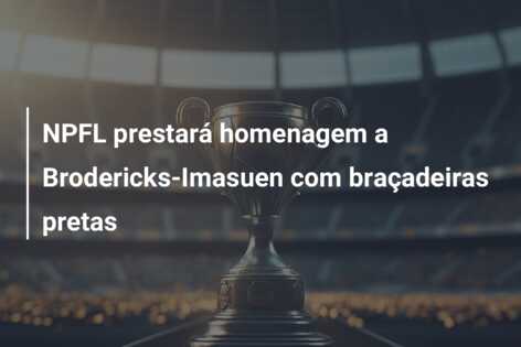 NPFL prestará homenagem a Brodericks-Imasuen com braçadeiras pretas