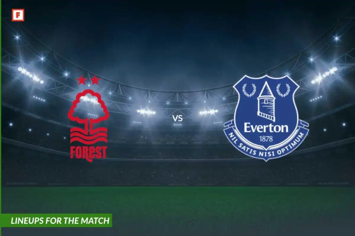 Nottingham Forest mot Everton: lagoppstillinger til kampen