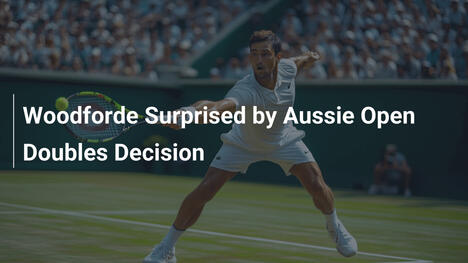 Woodforde überrascht von Australian-Open-Doppel-Entscheidung