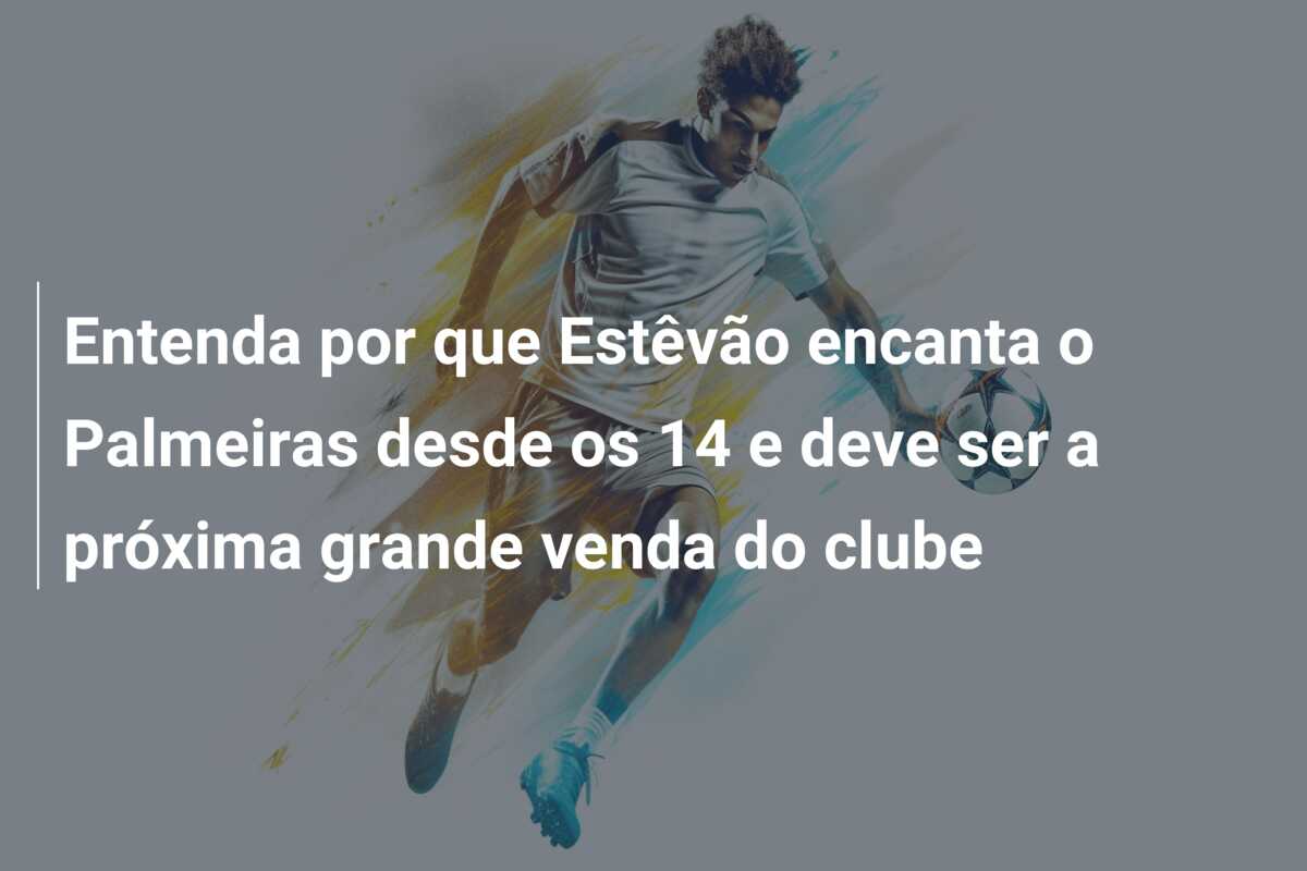 Entenda por que Estêvão encanta o Palmeiras desde os 14 e deve ser a próxima grande venda do clube