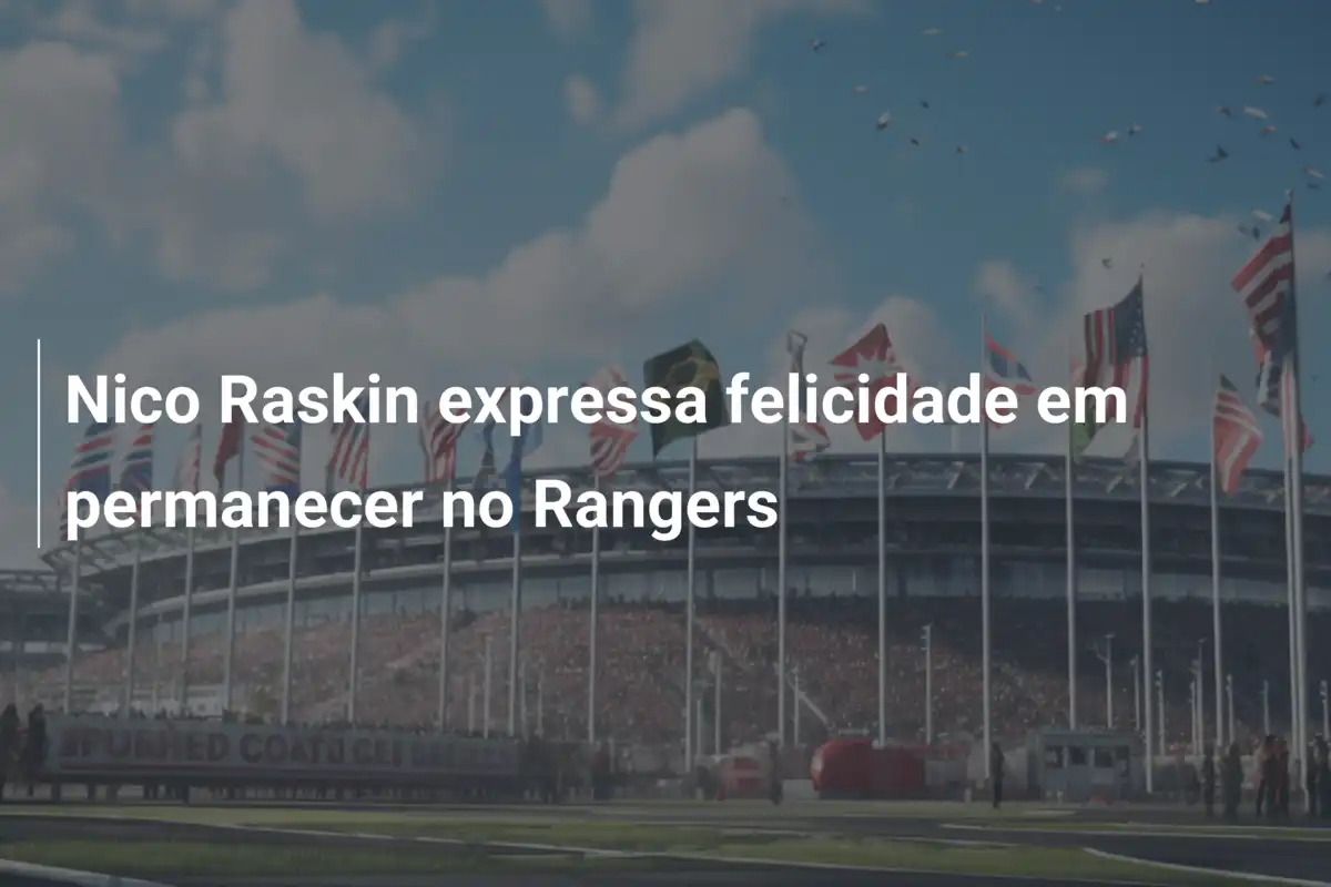 Nico Raskin expressa felicidade em permanecer no Rangers