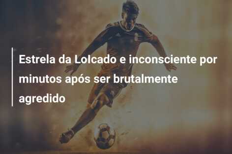 Estrela da LoIcado e inconsciente por minutos após ser brutalmente agredido
