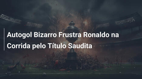 Autogol Bizarro Frustra Ronaldo na Corrida pelo Título Saudita