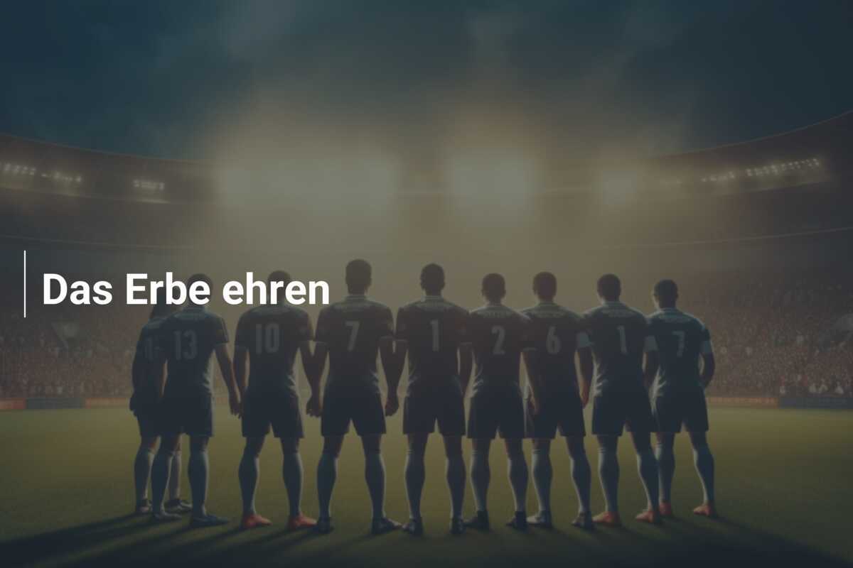 Das Erbe ehren