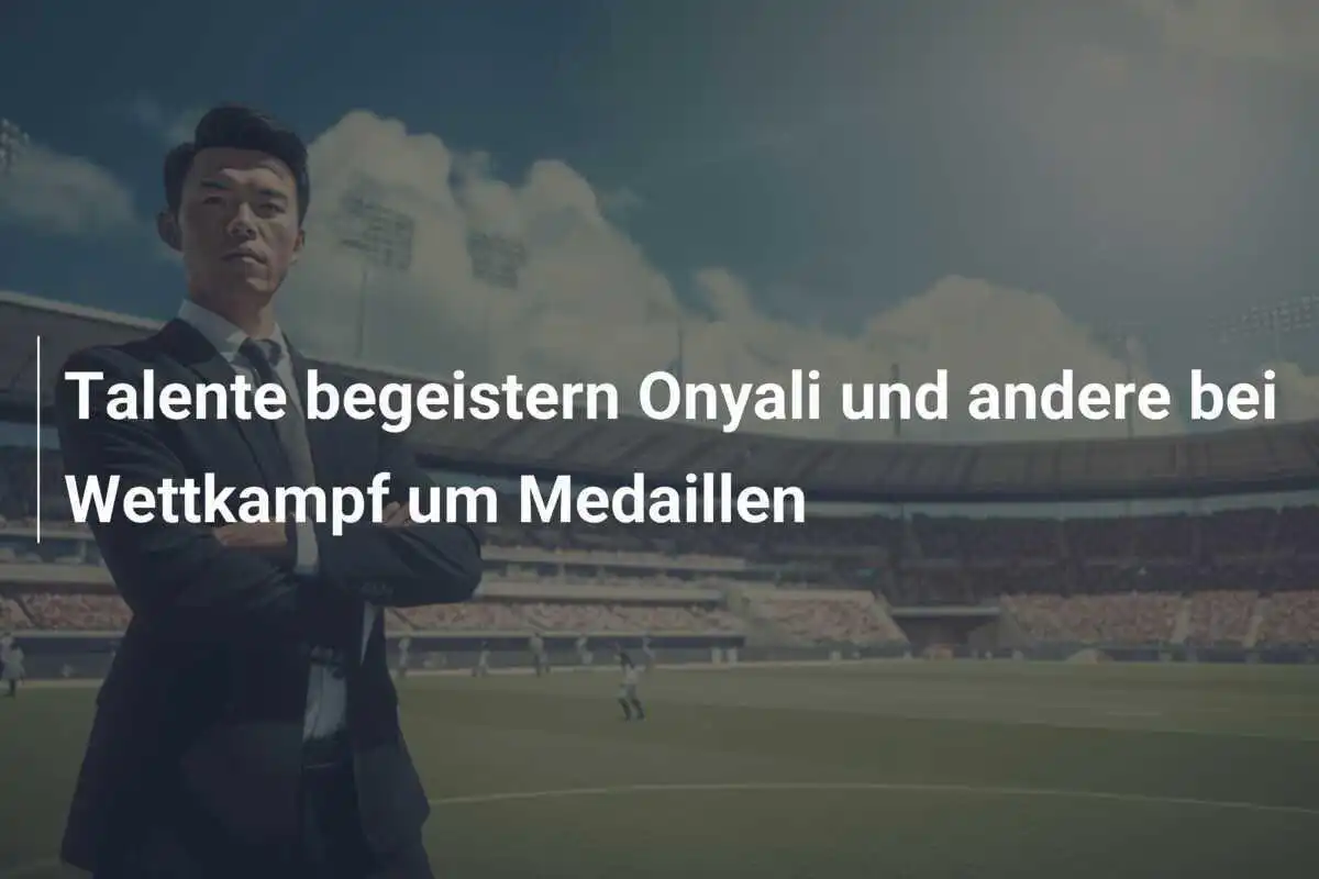 Talente begeistern Onyali und andere bei Wettkampf um Medaillen