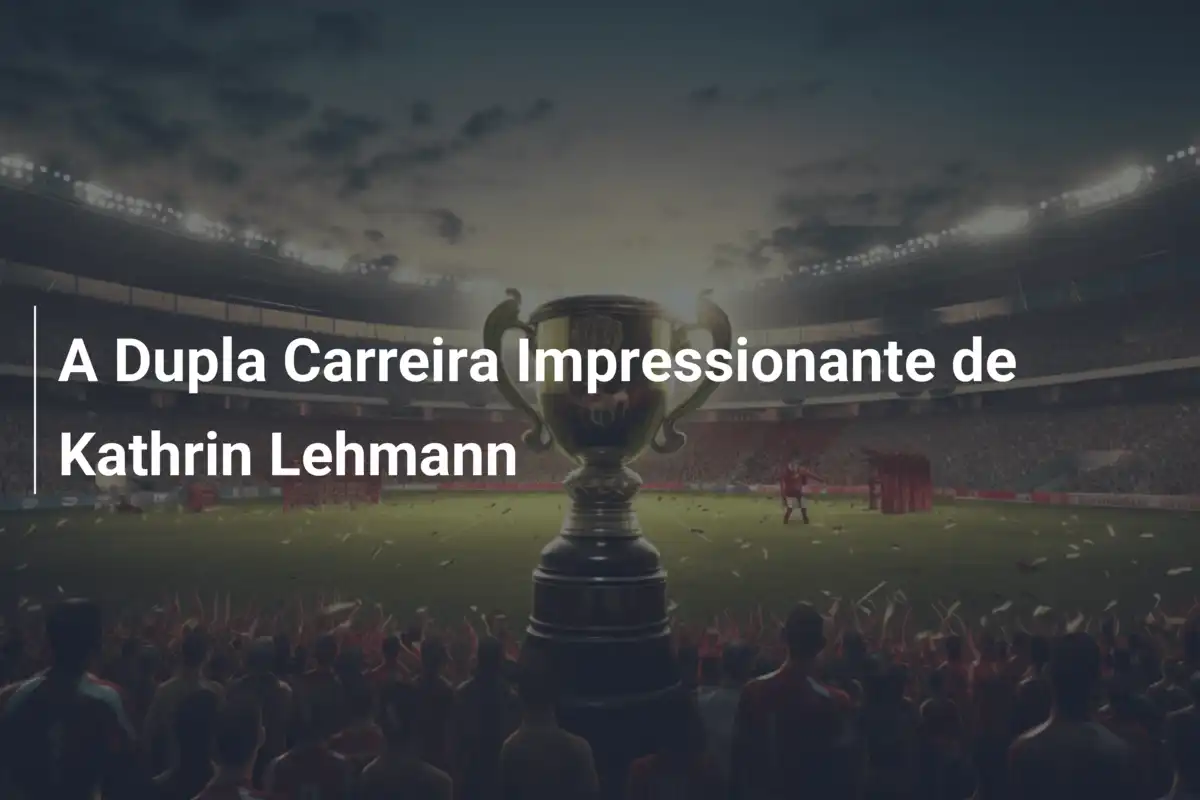 A Dupla Carreira Impressionante de Kathrin Lehmann