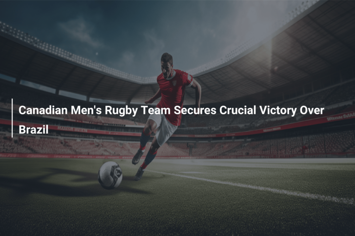 Canadian Men’s Rugby Team Secures Crucial Victory Over Brazil