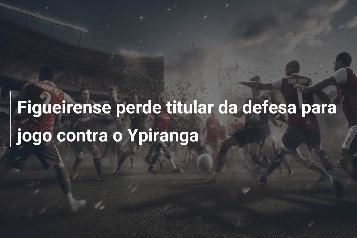 Figueirense perde titular da defesa para jogo contra o Ypiranga