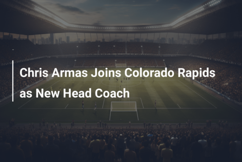 Chris Armas Joins Colorado Rapids as New Head Coach