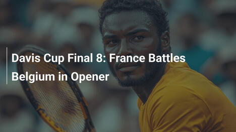 Coupe Davis Final 8 : La France défie la Belgique pour l'ouverture