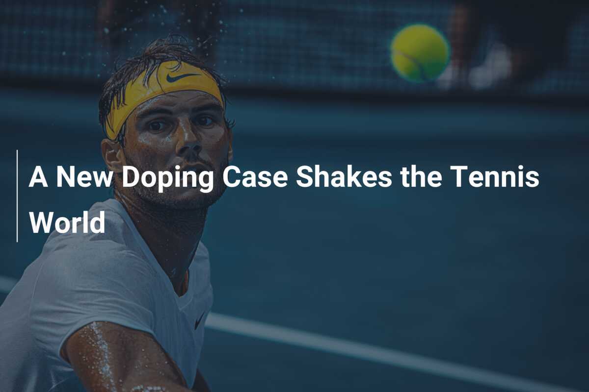 A New Doping Case Shakes the Tennis World