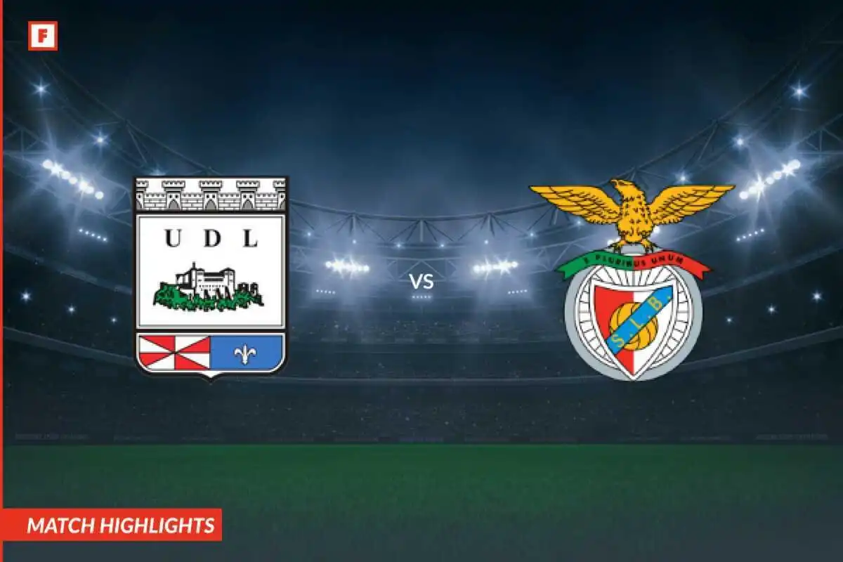 UD Leiria - S.L. Benfica II gol e momenti salienti