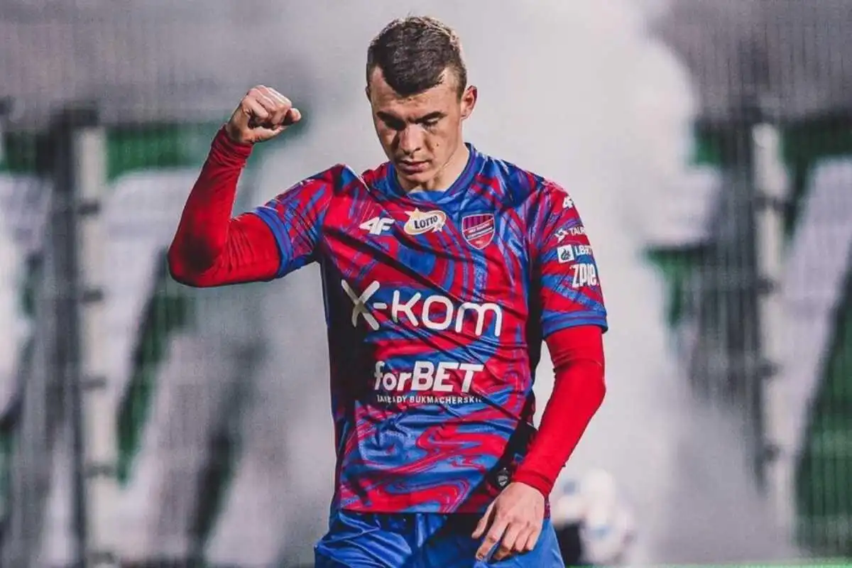 Vladyslav Kocherhin Cetak Gol Penentu untuk Raków atas Korona (Video)