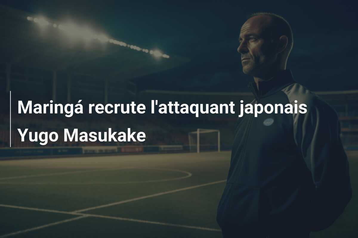 Maringá recrute l'attaquant japonais Yugo Masukake