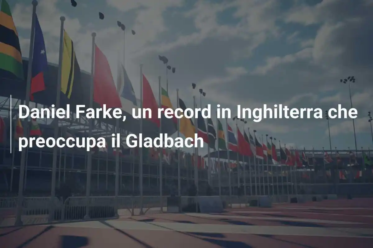 Daniel Farke, un record in Inghilterra che preoccupa il Gladbach
