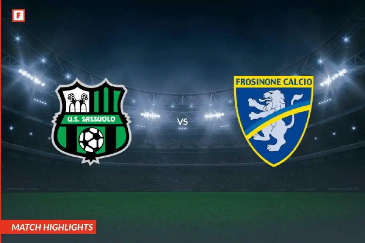 Sassuolo Calcio - Frosinone Calcio cele i najważniejsze momenty