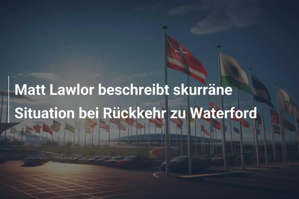 Matt Lawlor beschreibt skurräne Situation bei Rückkehr zu Waterford