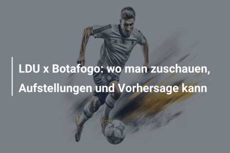 LDU x Botafogo: wo man zuschauen, Aufstellungen und Vorhersage kann