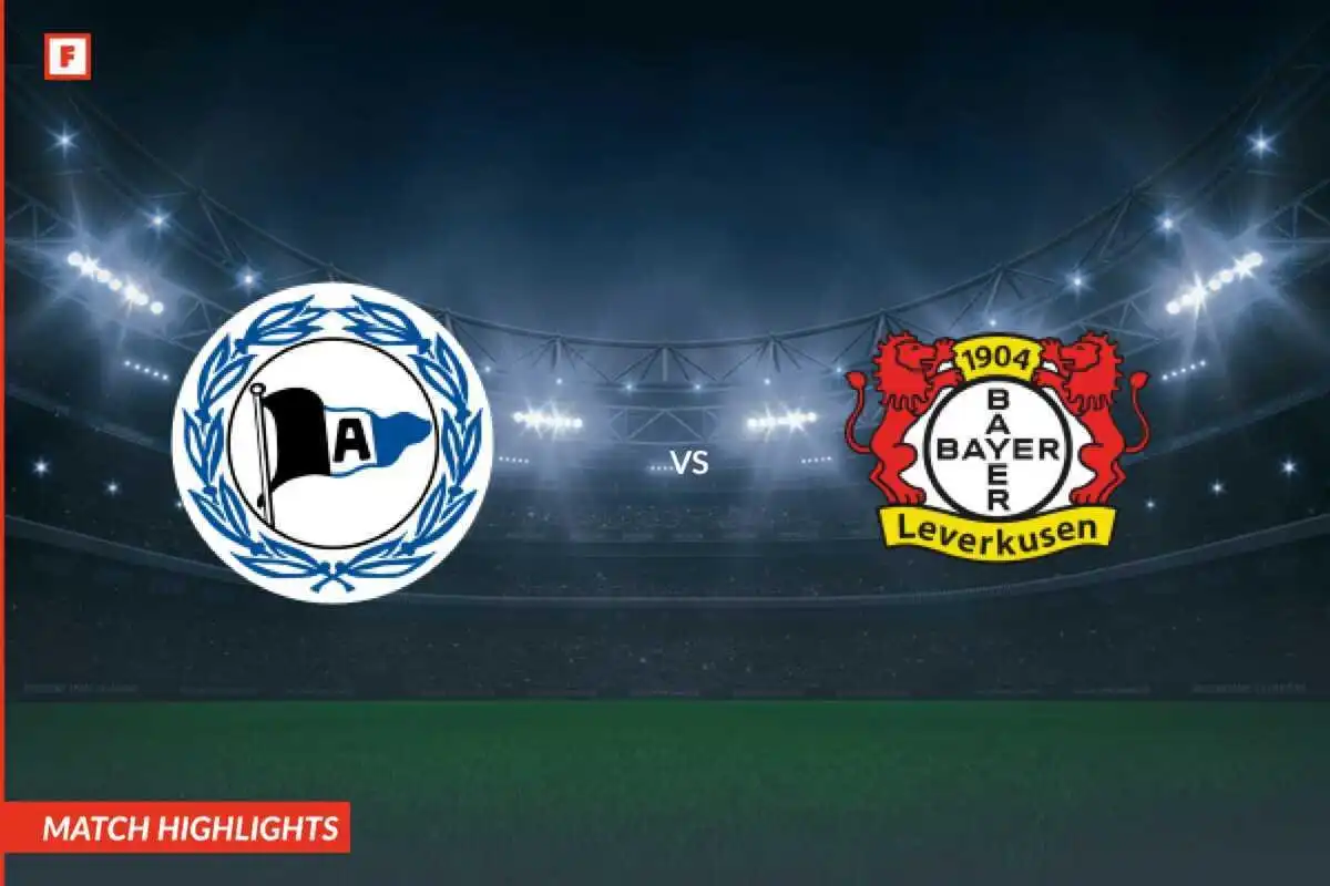 Arminia Bielefeld - ไบเออร์ 04 เลเวอร์คูเซิน ประตูและไฮไลท์