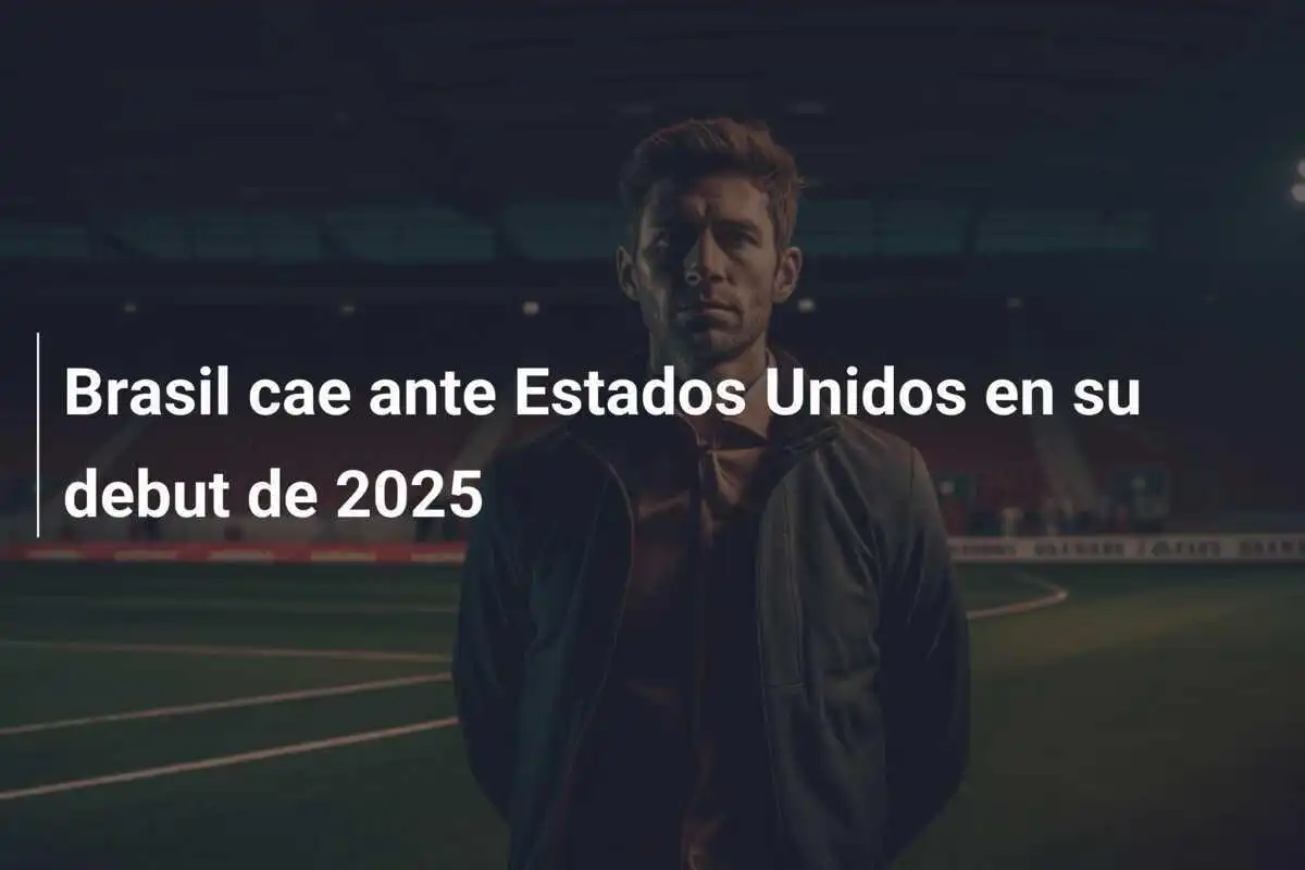 Brasil cae ante Estados Unidos en su debut de 2025