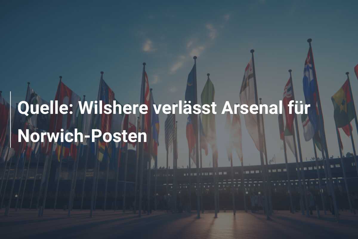 Quelle: Wilshere verlässt Arsenal für Norwich-Posten