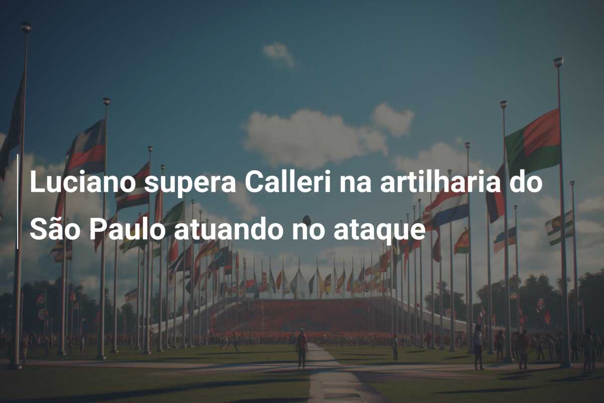 Luciano supera Calleri na artilharia do São Paulo atuando no ataque
