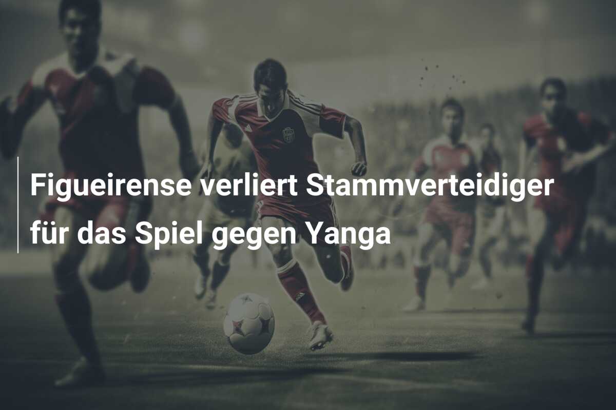 Figueirense verliert Stammverteidiger für das Spiel gegen Yanga