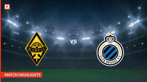 Kairat - Brugge gol e momenti salienti