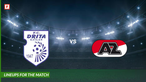 KF Drita contre AZ Alkmaar : compositions pour le match