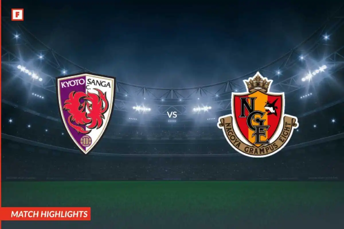 Kyoto Sanga - Nagoya Grampus gol e momenti salienti