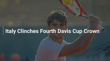 Italien holt sich den vierten Davis-Cup-Titel